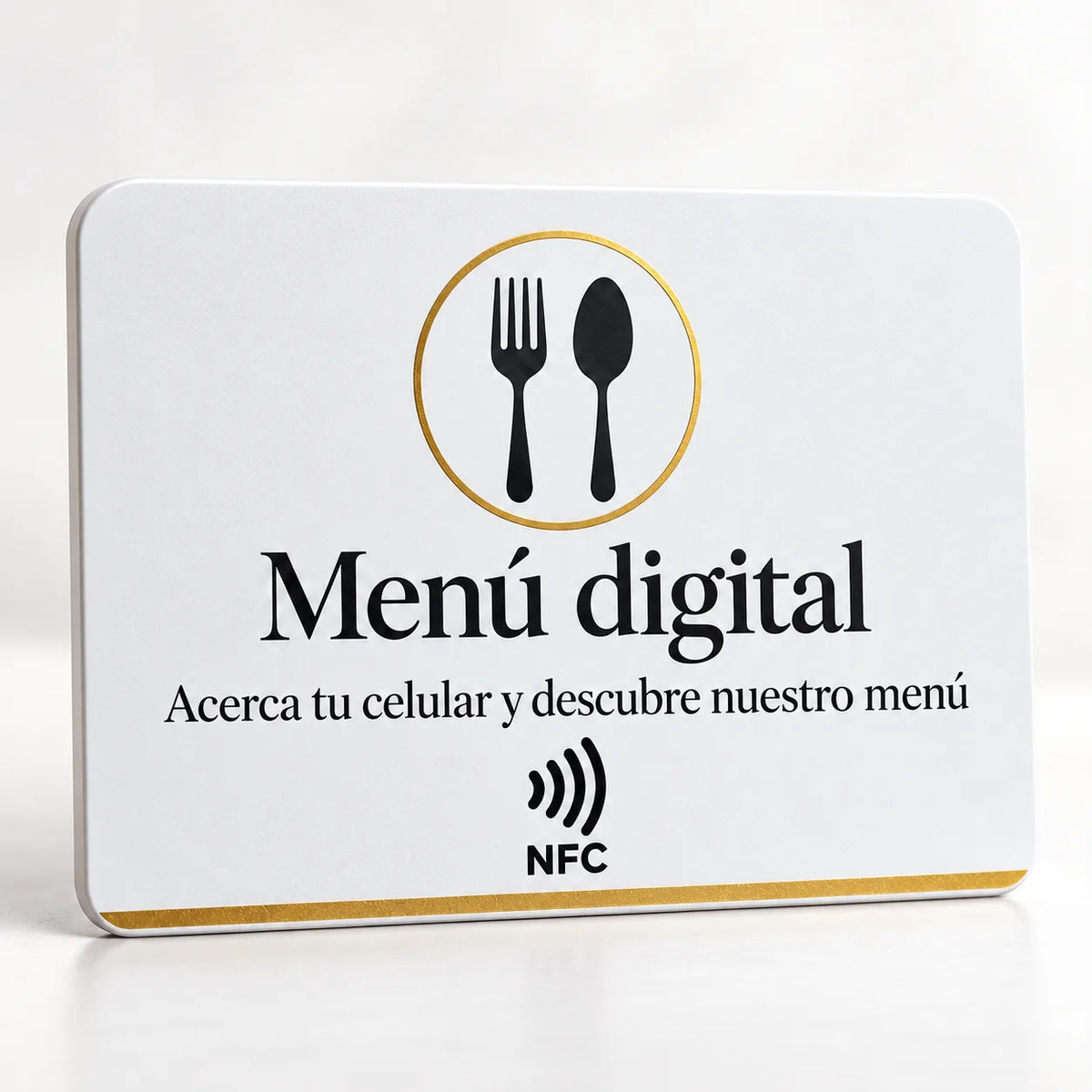Tarjeta NFC para Menú Digital | Smartoken Chile