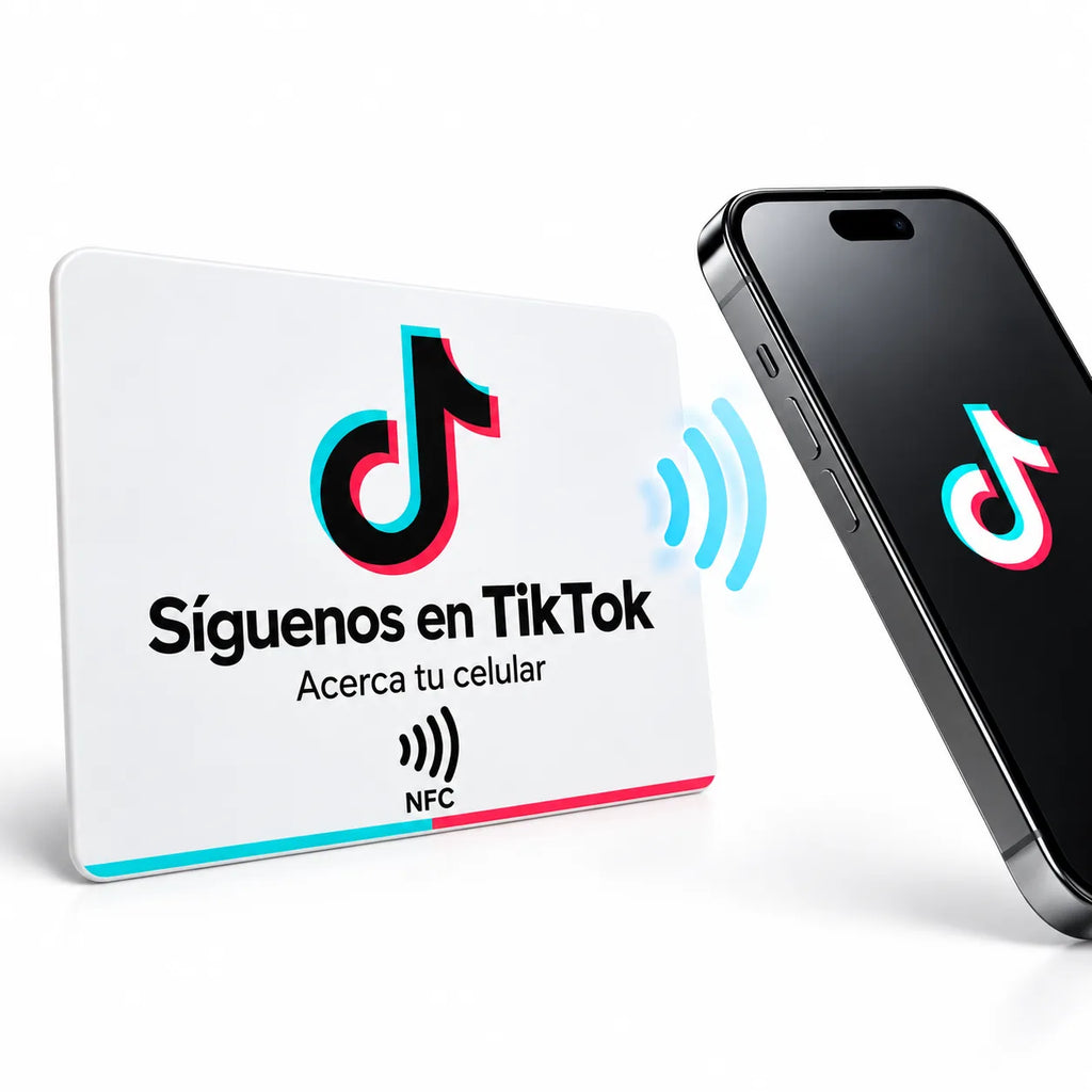 Letrero NFC para TikTok – Acceso Directo a tu Perfil · 5