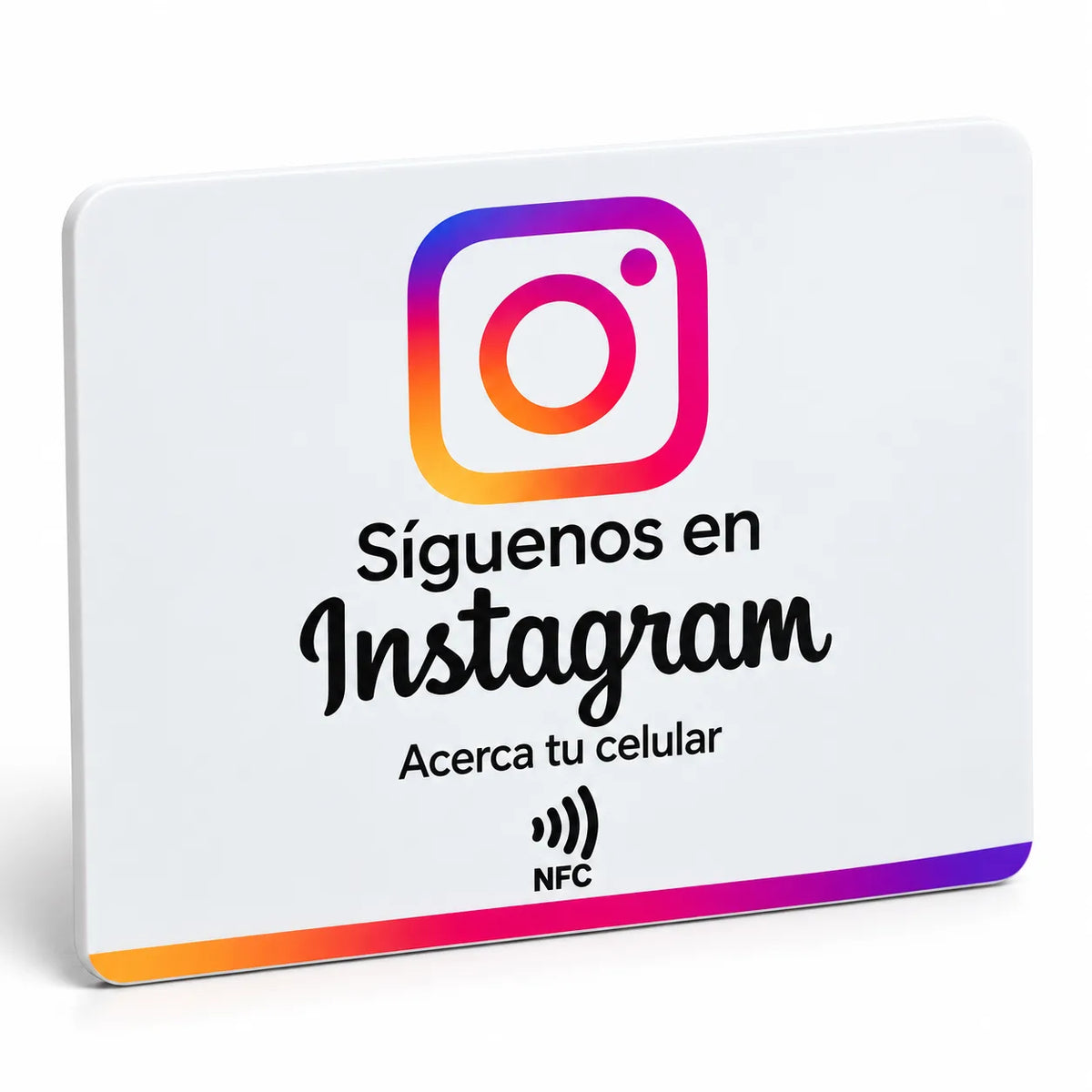 Letrero NFC para Instagram – Acceso Directo a tu Perfil · 5